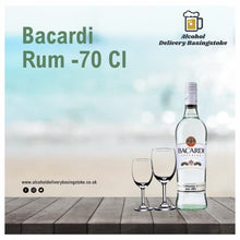 Load image into Gallery viewer, Bacardi Rum -70 Cl