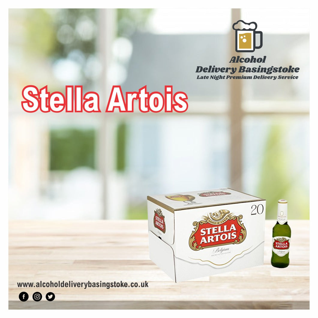 Stella Artois x 20 bottles 284ml