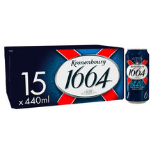 Load image into Gallery viewer, Kronenbourg 1664 Beer 15 X 440ml